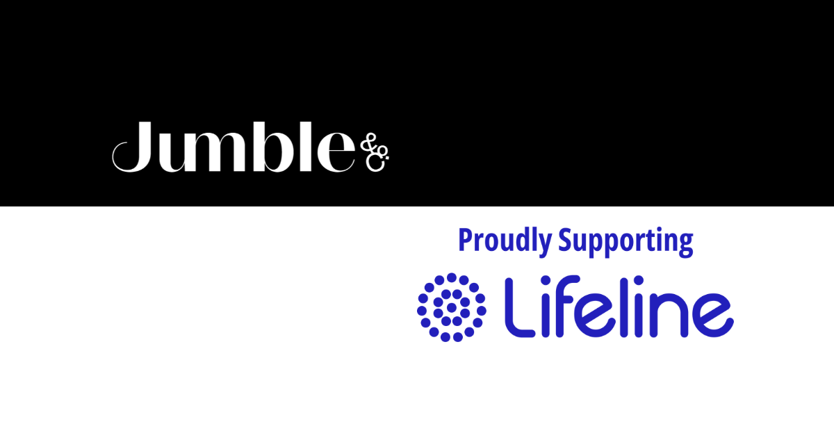 Jumble & Co. have teamed up with Lifeline to support mental health in Australia
