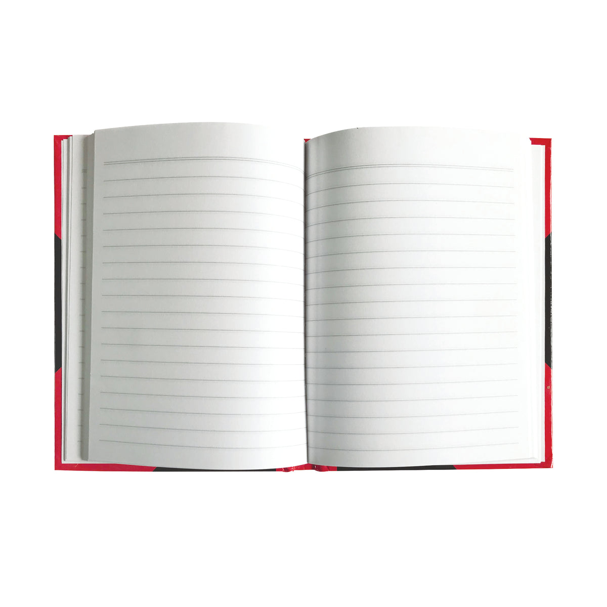 Collins Red & Black Notebook - 165 X 117 mm 100 Leaf Feint