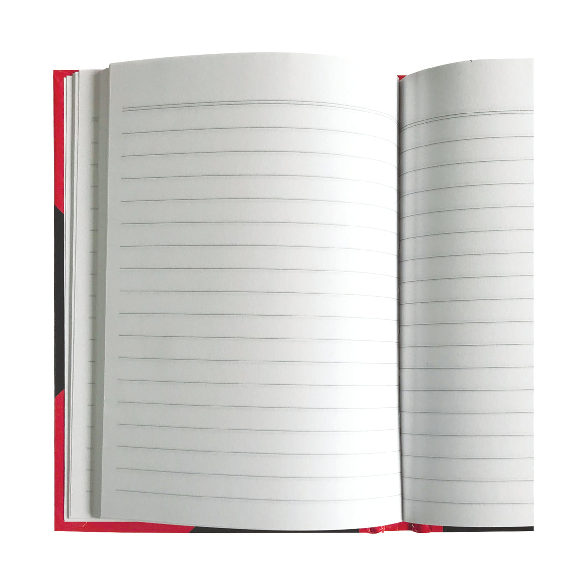 Collins Red & Black Notebook - 165 X 117 mm 100 Leaf Feint