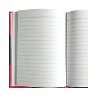 Collins Red & Black Notebook - 165 X 117 mm 100 Leaf Feint