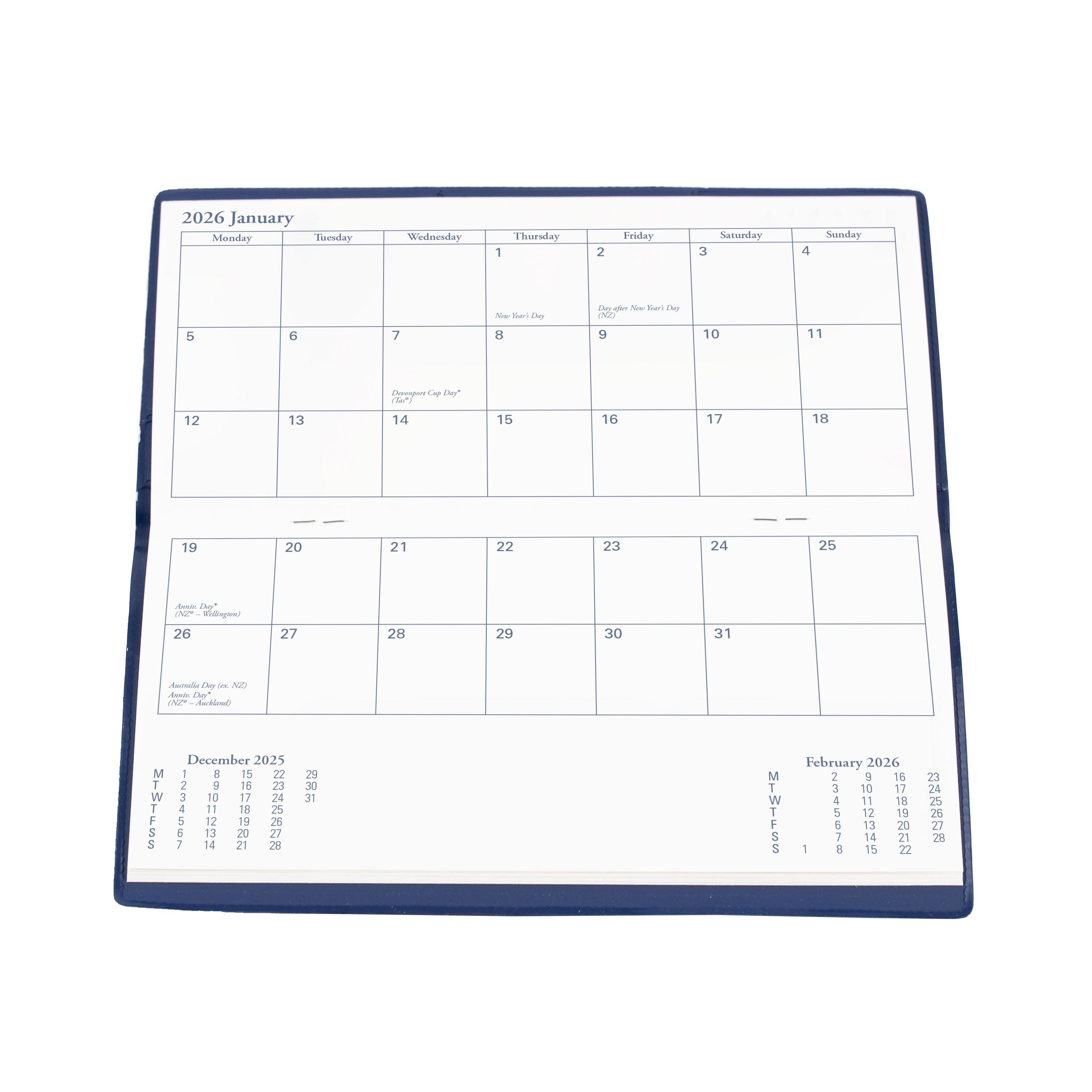 Colplan - B6/7 Month-to-View 2025 Calendar Year Diary