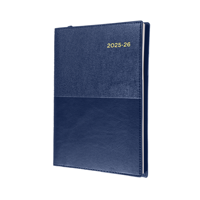 Collins - Vanessa 2025-2026 Financial Year Diary/Planner, Day to Page, A5 PU Soft Cover