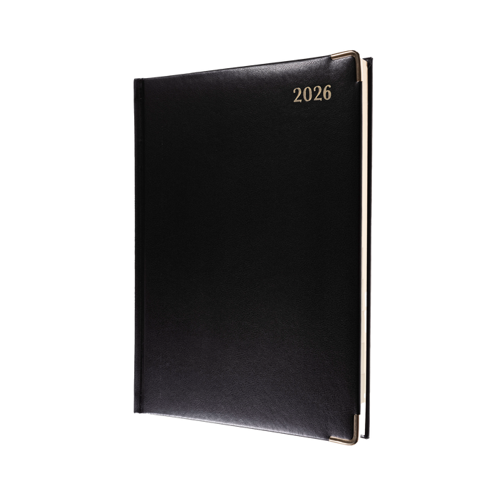 Classic Calendar Year 2026 Diary/Planner, Day to Page, Manager Hard Cover