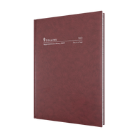 Appointment Calendar Year 2027 Diary/Planner, Day to Page - 15 mins, A4 Hard Cover