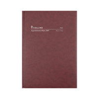 Appointment Calendar Year 2027 Diary/Planner, Day to Page - 15 mins, A4 Hard Cover