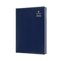 Sterling Calendar Year 2026 Diary/Planner, Day to Page, A4 Hard Cover