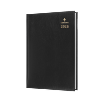 Sterling Calendar Year 2026 Diary/Planner, Day to Page, A4 Hard Cover