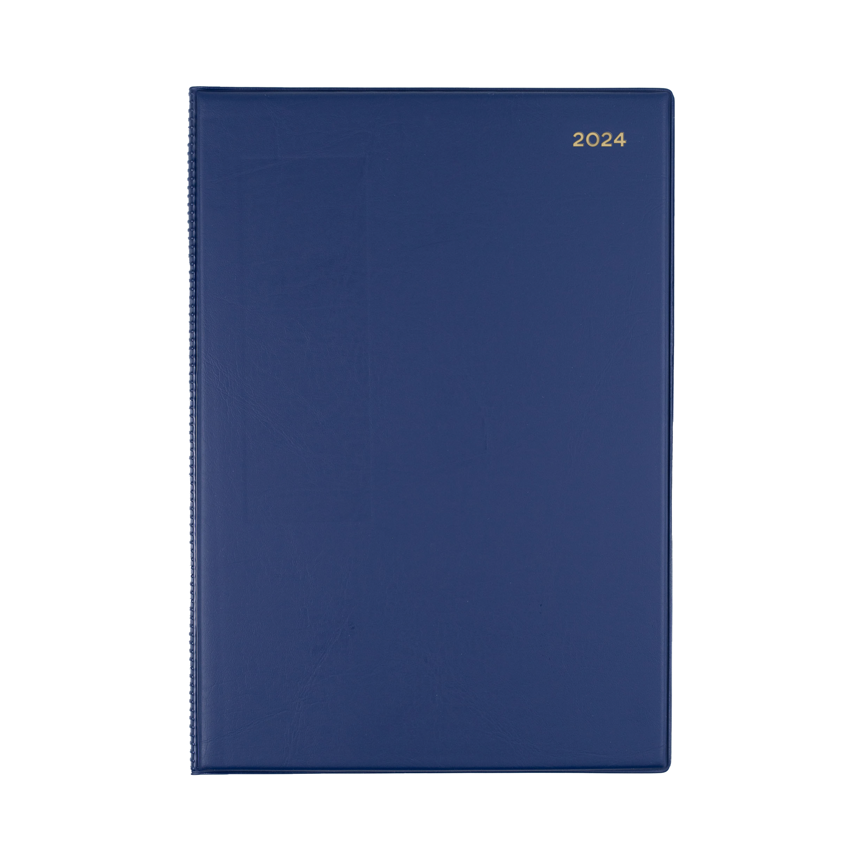 Belmont Desk 2024 Diary - Day to Page, Size A4 Navy / A4 (297 x 210mm)