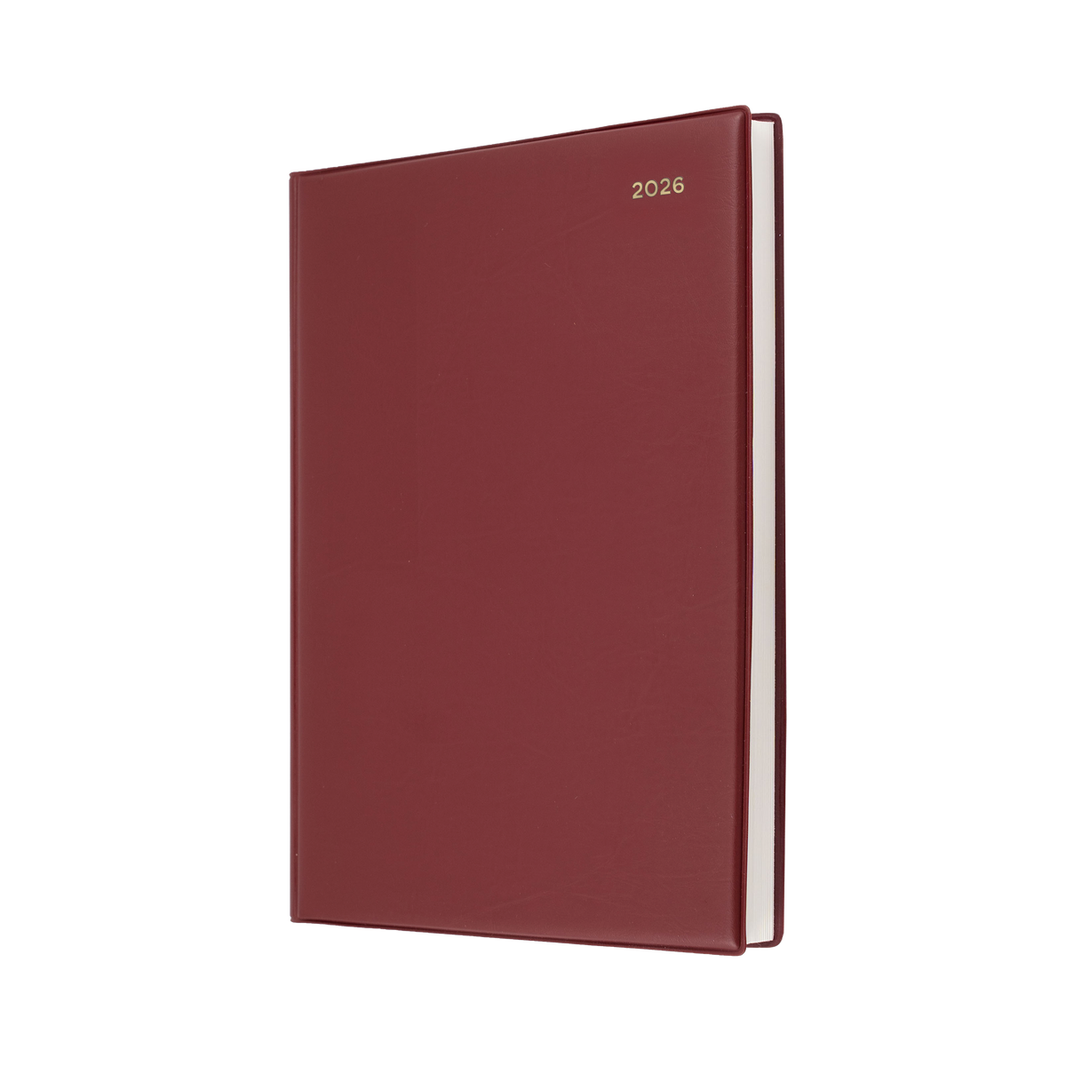 Belmont Calendar Year 2026 Diary/Planner, Day to Page, A4 PVC Cover