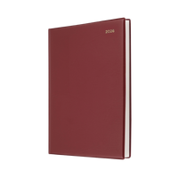 Belmont Calendar Year 2026 Diary/Planner, Day to Page, A4 PVC Cover
