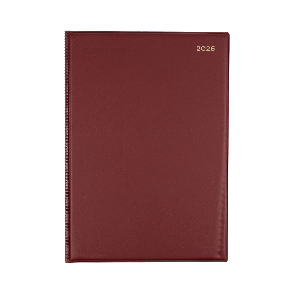 Belmont Calendar Year 2026 Diary/Planner, Day to Page, A4 PVC Cover