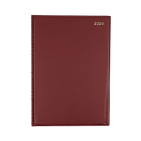 Belmont Calendar Year 2026 Diary/Planner, Day to Page, A4 PVC Cover