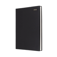 Belmont Calendar Year 2026 Diary/Planner, Day to Page, A4 PVC Cover