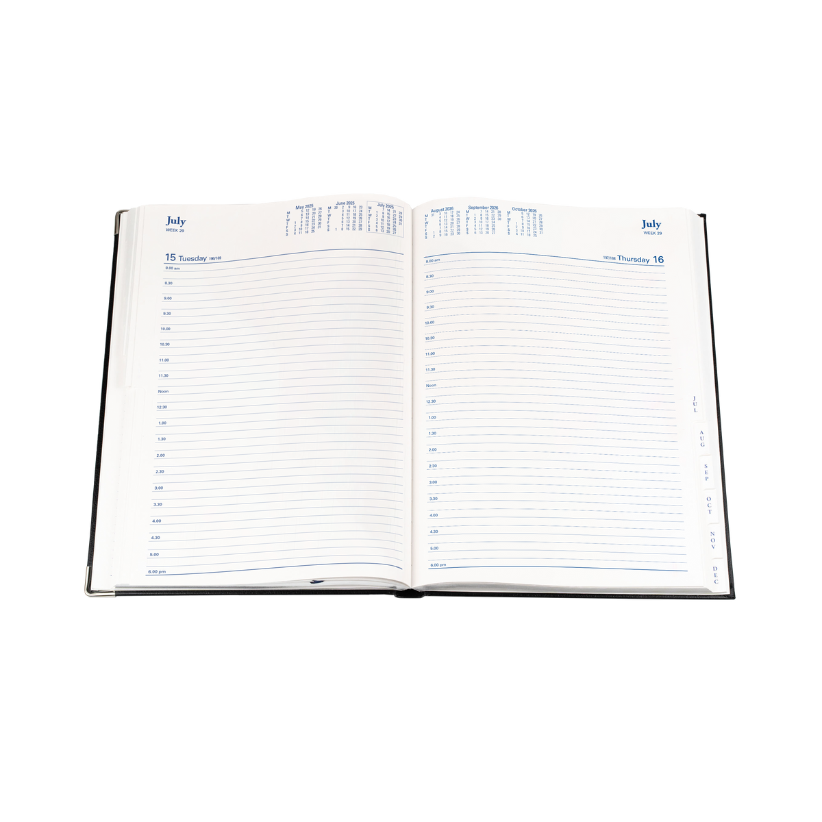 Management Calendar Year 2026 Diary/Planner, Day to Page, A4 Hard Cover