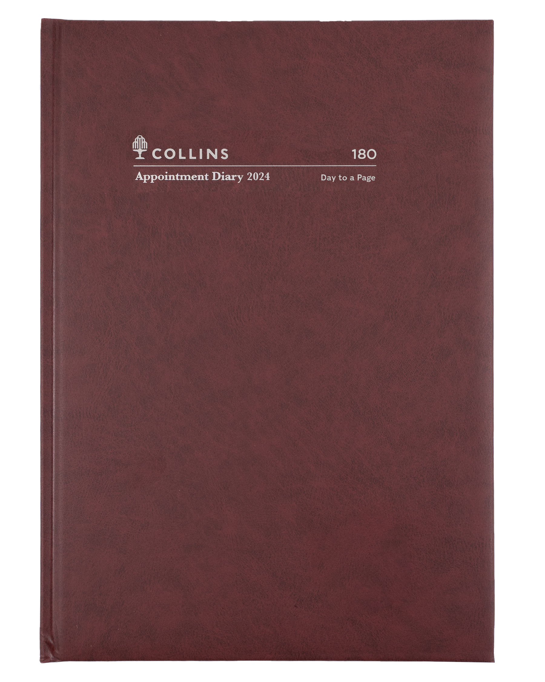 Collins Appointment 2024 Diary - Day to a Page View (6am - 9pm, 1/2 hourly)