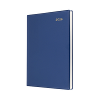 Belmont Calendar Year 2026 Diary/Planner, Day to Page, A5 PVC Cover