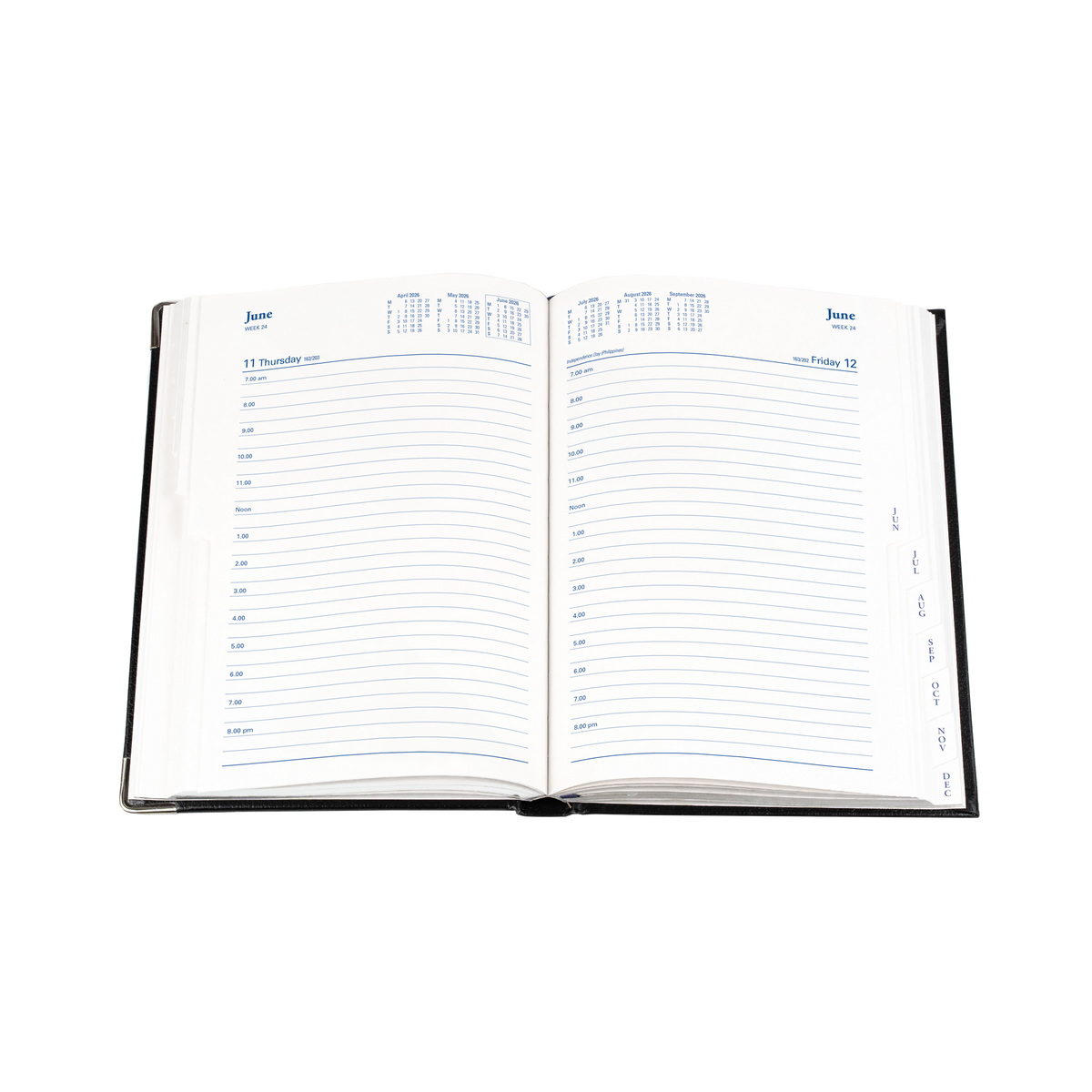 Management Calendar Year 2026 Diary/Planner, Day to Page, A5 Hard Cover