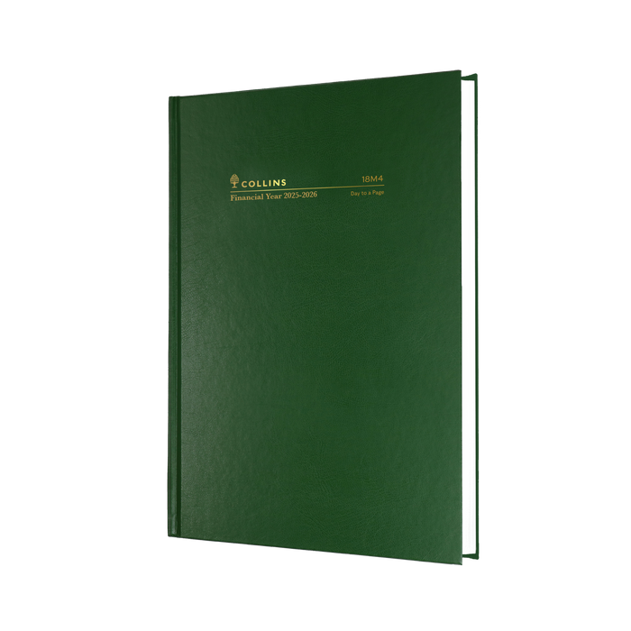 Collins - Financial Year 2025-2026 Diary/Planner, Day to Page, A5 Hard Cover
