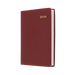 Belmont Pocket 2024 Diary - 2 Days to a Page, Size A7 Burgundy / A7 (105 x 74mm)