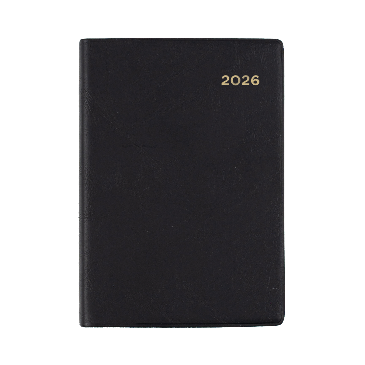 Belmont Calendar Year 2026 Diary/Planner, 2 Days to a Page, A7 PVC Cover