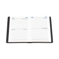 Belmont Calendar Year 2026 Diary/Planner, 2 Days to a Page, A7 PVC Cover