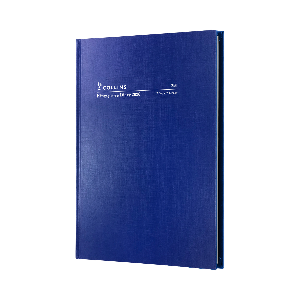 Kingsgrove Calendar Year 2026 Diary/Planner, 2 Days to a Page, A5 Hard Cover