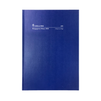 Kingsgrove Calendar Year 2026 Diary/Planner, 2 Days to a Page, A5 Hard Cover