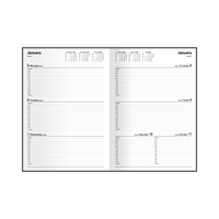 Kyoto Calendar Year 2026 Diary/Planner, Week to View, A4 Hard Cover