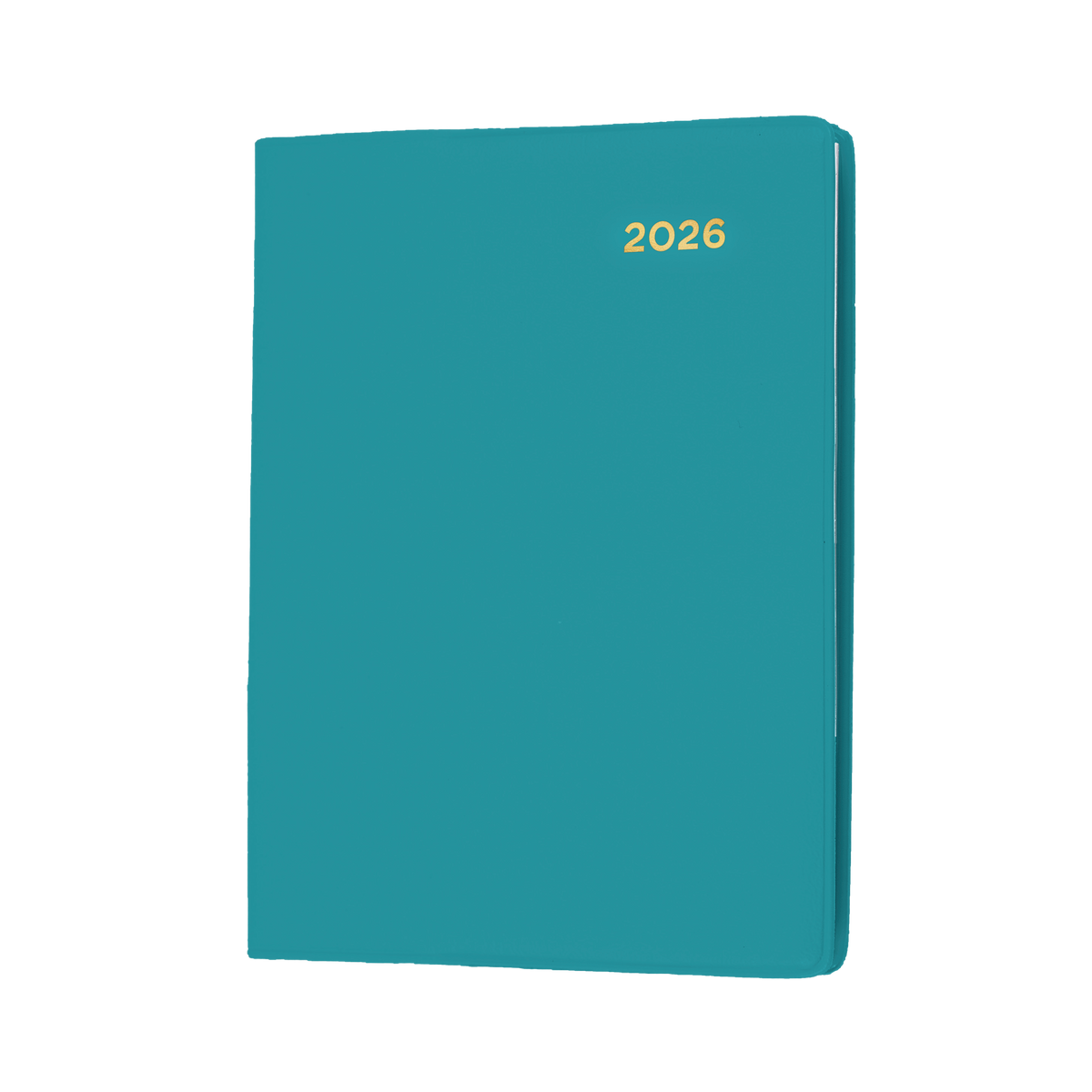 Belmont Calendar Year 2026 Diary/Planner, Week to View with pencil, A7 PVC Cover