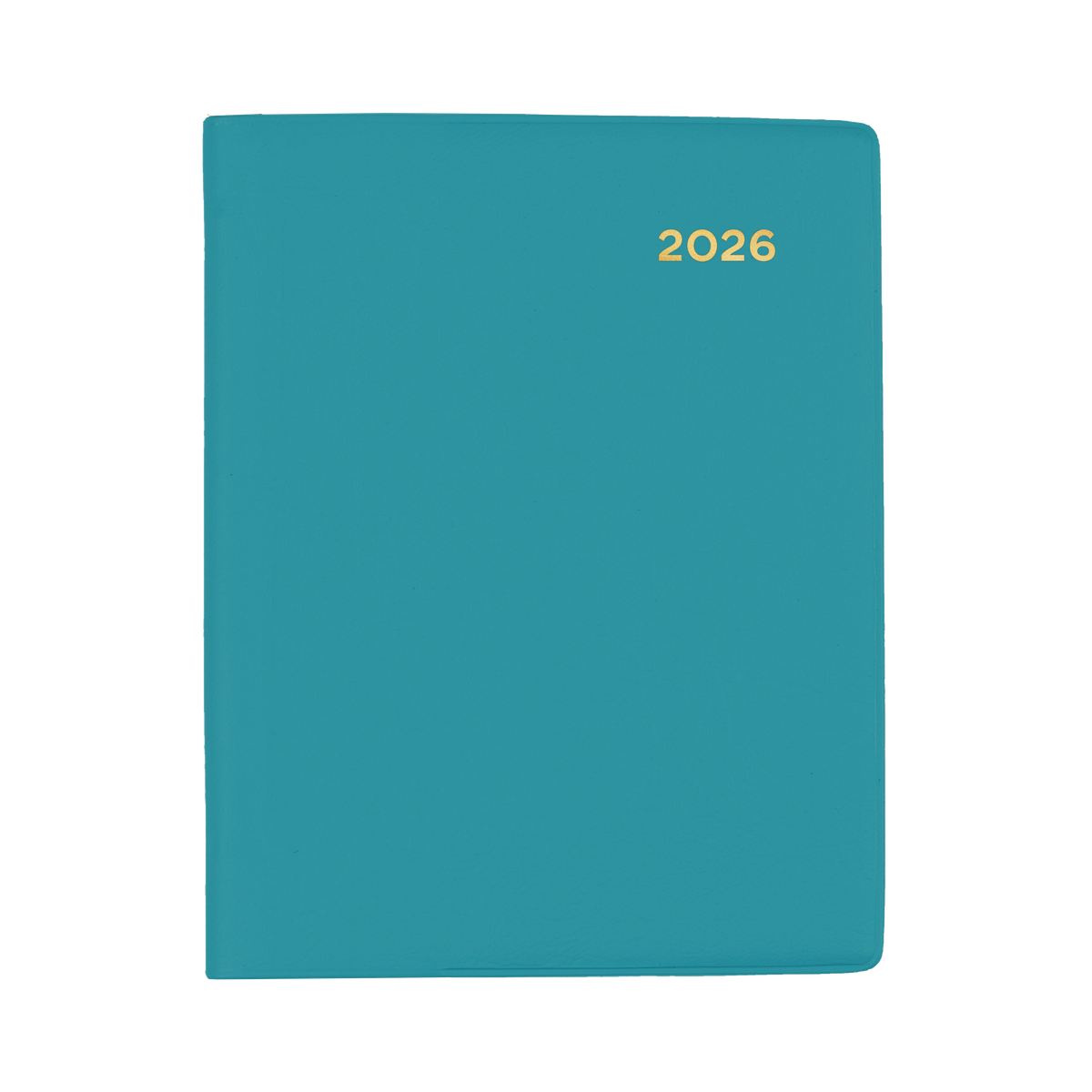 Belmont Calendar Year 2026 Diary/Planner, Week to View with pencil, A7 PVC Cover