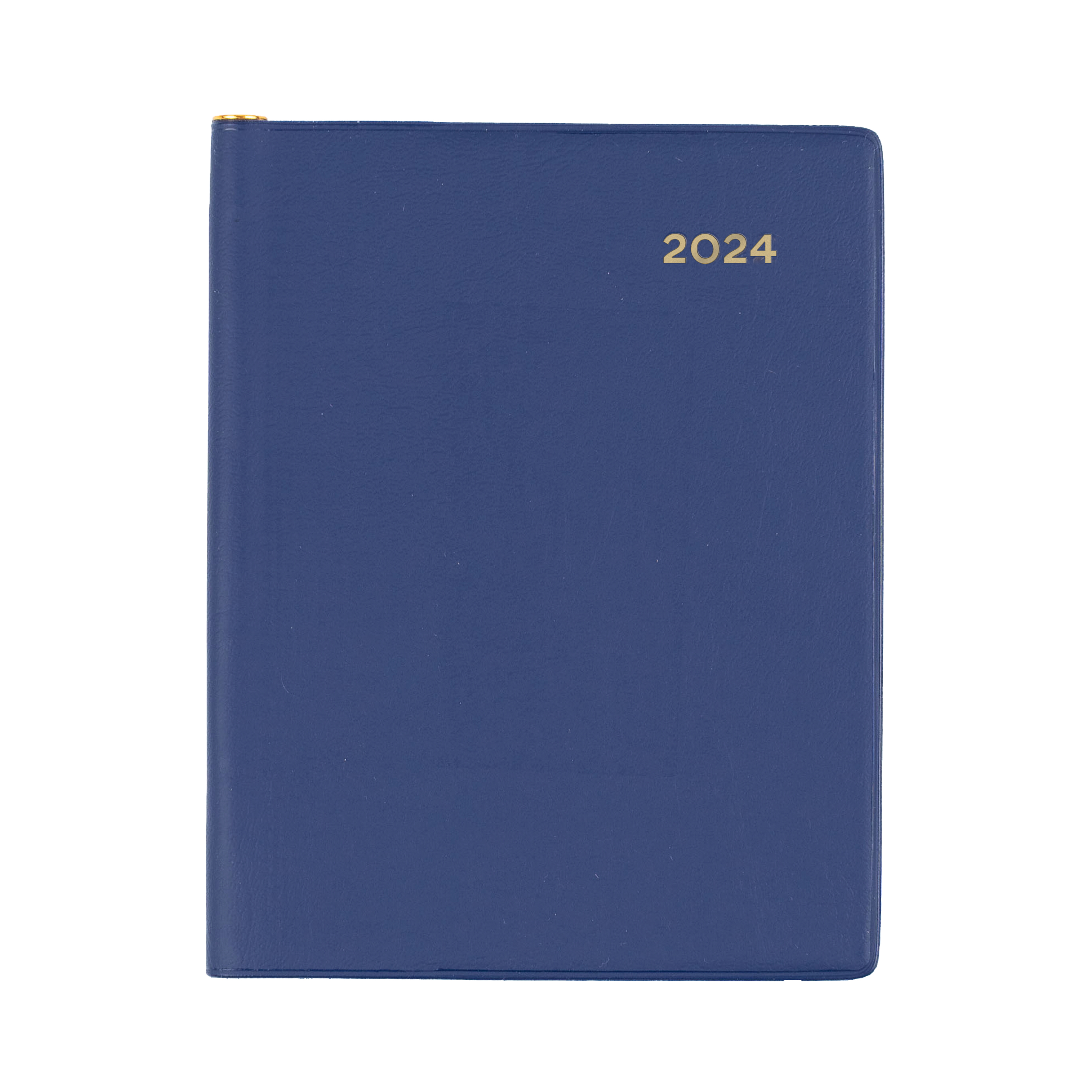 Belmont Pocket 2024 Diary - Week to View with Pencil, Size A7 Navy / A7 (105 x 74mm)