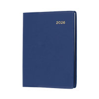 Belmont Calendar Year 2026 Diary/Planner, Week to View with pencil, A7 PVC Cover