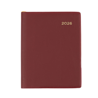 Belmont Calendar Year 2026 Diary/Planner, Week to View with pencil, A7 PVC Cover