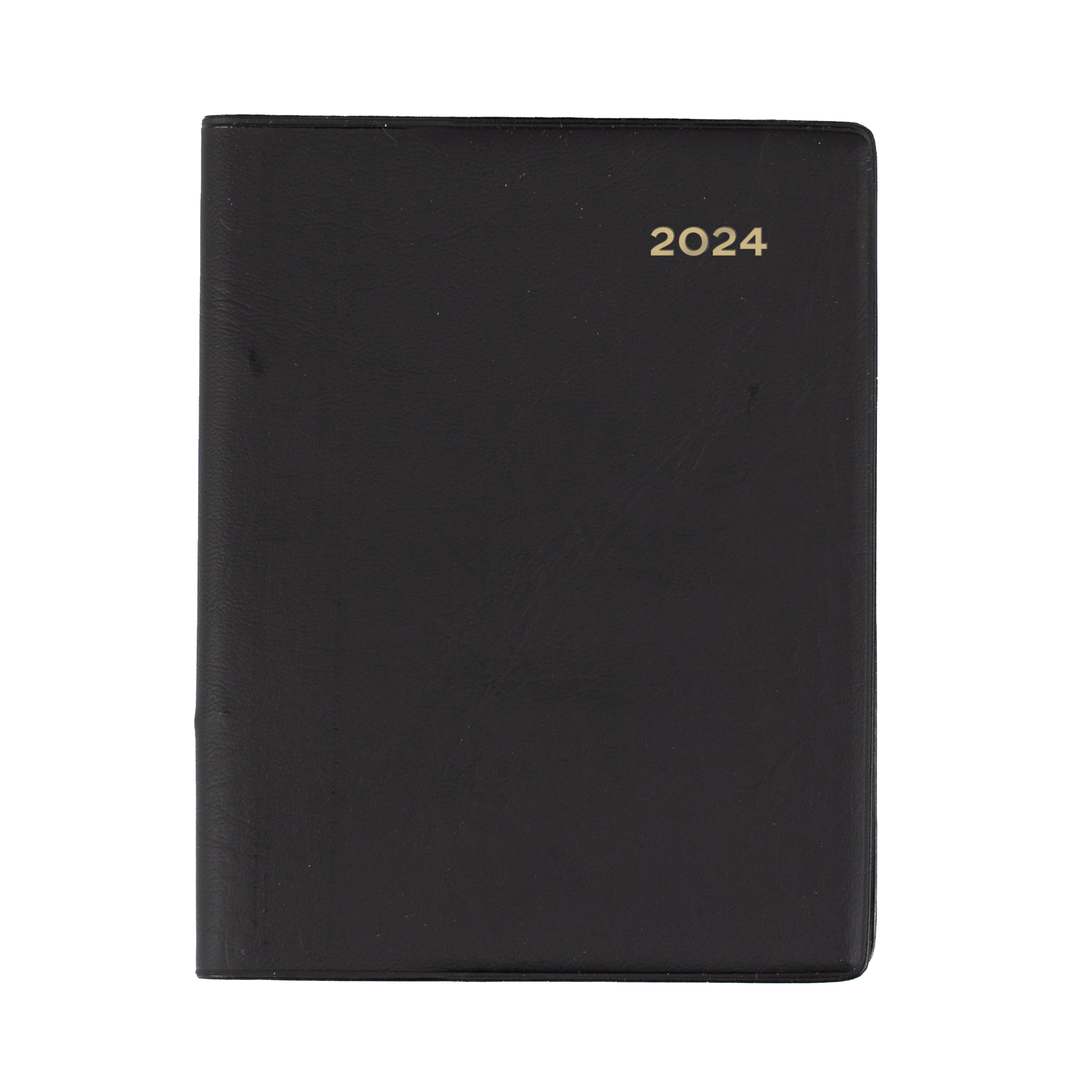 Belmont Pocket 2024 Diary - Week to View with Pencil, Size A7 Black / A7 (105 x 74mm)