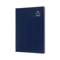 Sterling Calendar Year 2026 Diary/Planner, Week to View, A4 Hard Cover