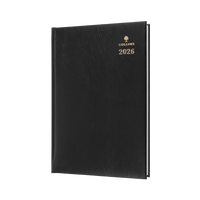 Sterling Calendar Year 2026 Diary/Planner, Week to View, A4 Hard Cover