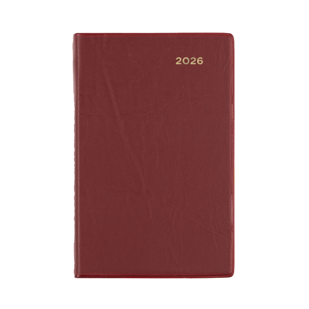 Belmont Calendar Year 2026 Diary/Planner, Week to View, B7R PVC Cover