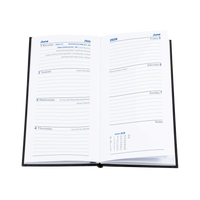 Sterling Calendar Year 2026 Diary/Planner, Week to View (Portrait), B6/7 Hard Cover