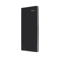 Belmont Calendar Year 2026 Diary/Planner, Week to View (Landscape), B6/7 PVC Cover