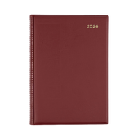 Belmont Calendar Year 2026 Diary/Planner, Week to View, A5 PVC Cover