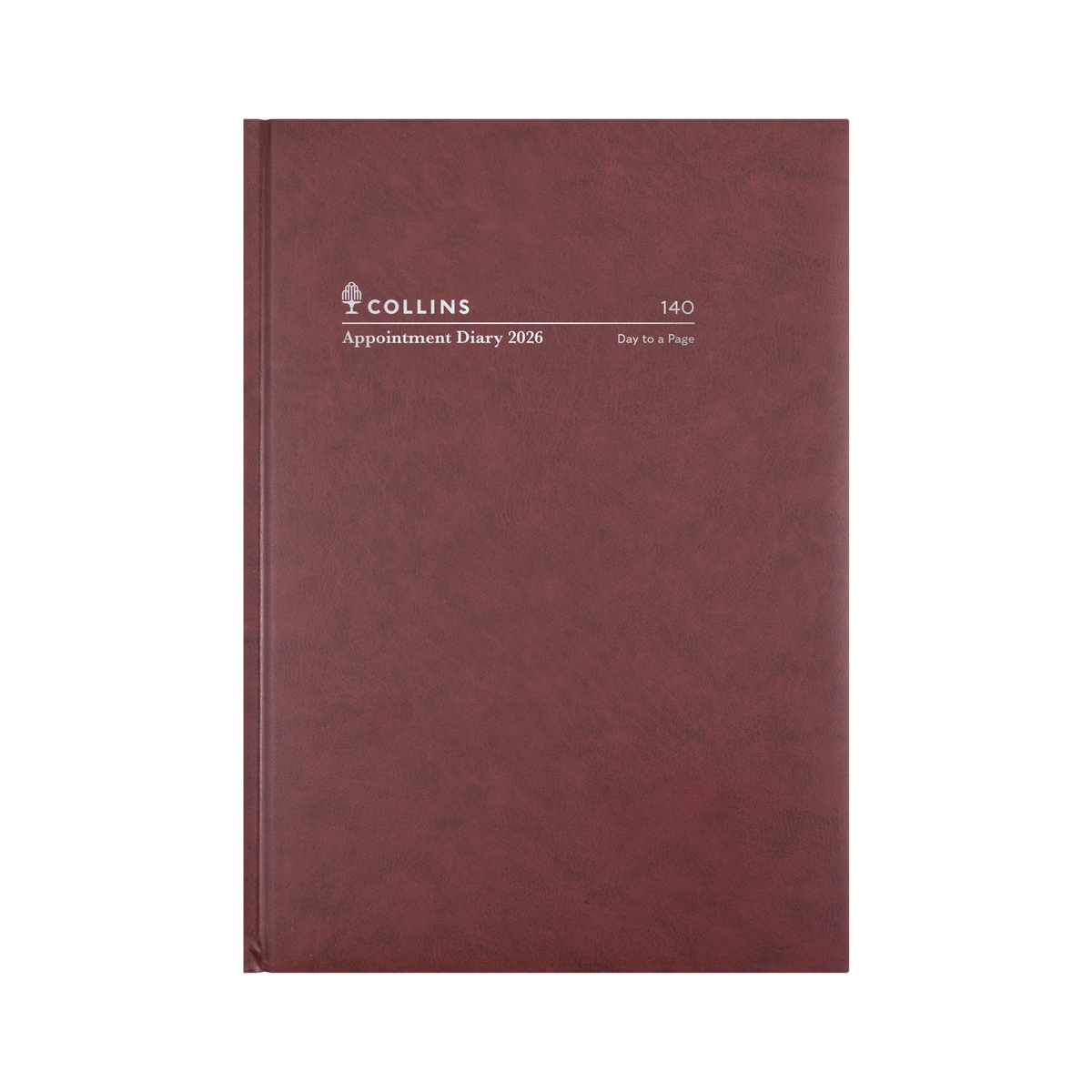 Collins - Appointment Calendar Year 2026 Diary/Planner, Day to Page, A4 Hard Cover