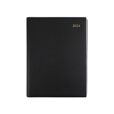 Associate 2024 Diary - Week to View, Size A5 Black / A5 (210 x 148mm)