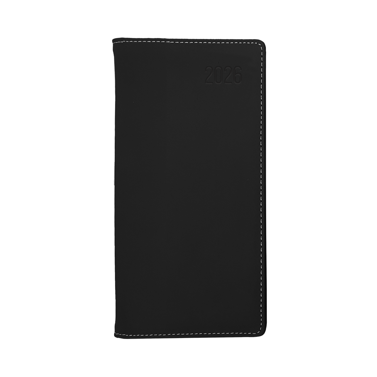 Associate II Slimline Calendar Year 2026 Diary/Planner, Week to View - Vertical, B6/7 PU Padded Cover