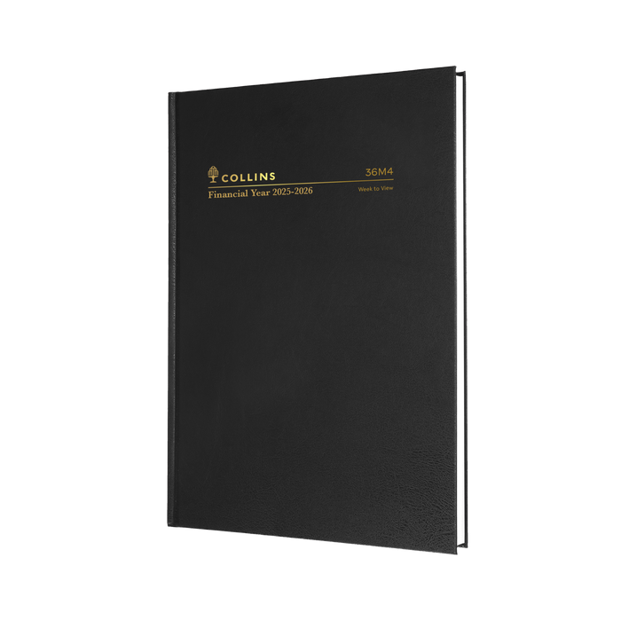Collins - Financial Year 2025-2026 Diary/Planner, Week to View, A6 Hard Cover