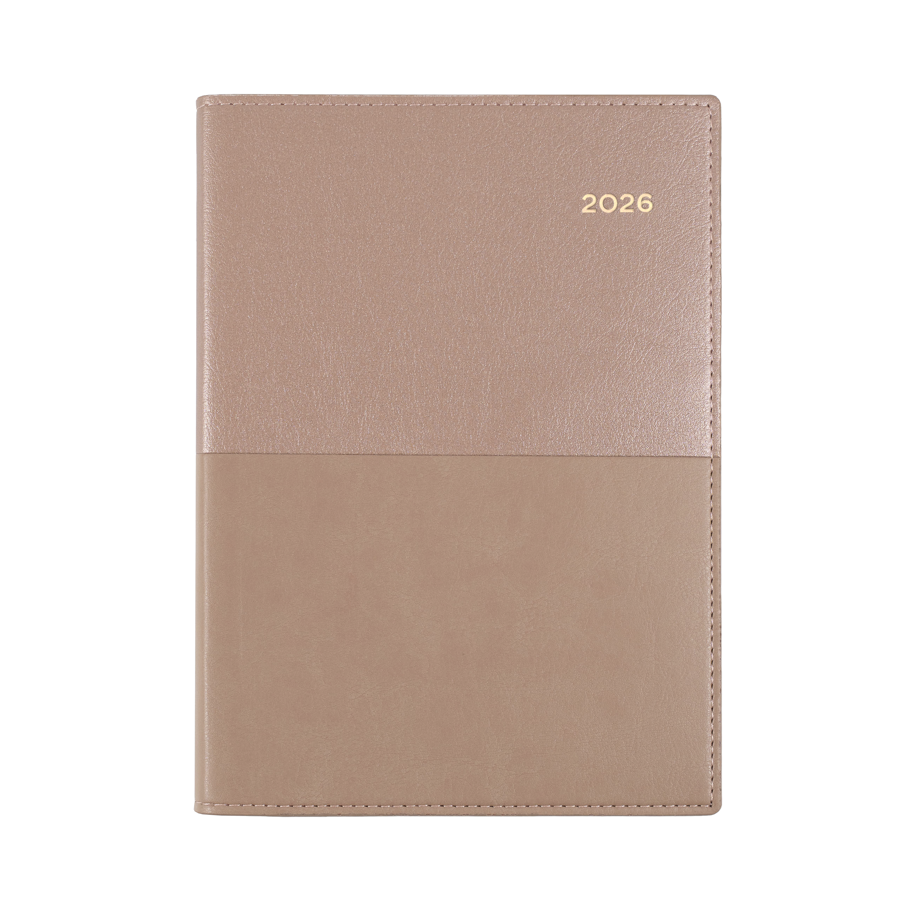 Vanessa Calendar Year 2026 Diary/Planner, Month to View with Notes, A5 PU Soft Cover