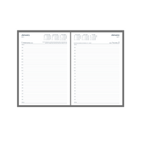 Collins - Kingsgrove 2025-2026 Financial Year Diary/Planner, Day to Page, A4 Hard Cover