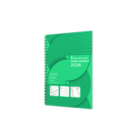 Colplan Calendar Year 2026 Diary/Planner, Week to View (Right) with Notes (Left), A5 Soft Cover