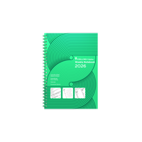 Colplan Calendar Year 2026 Diary/Planner, Week to View (Right) with Notes (Left), A5 Soft Cover