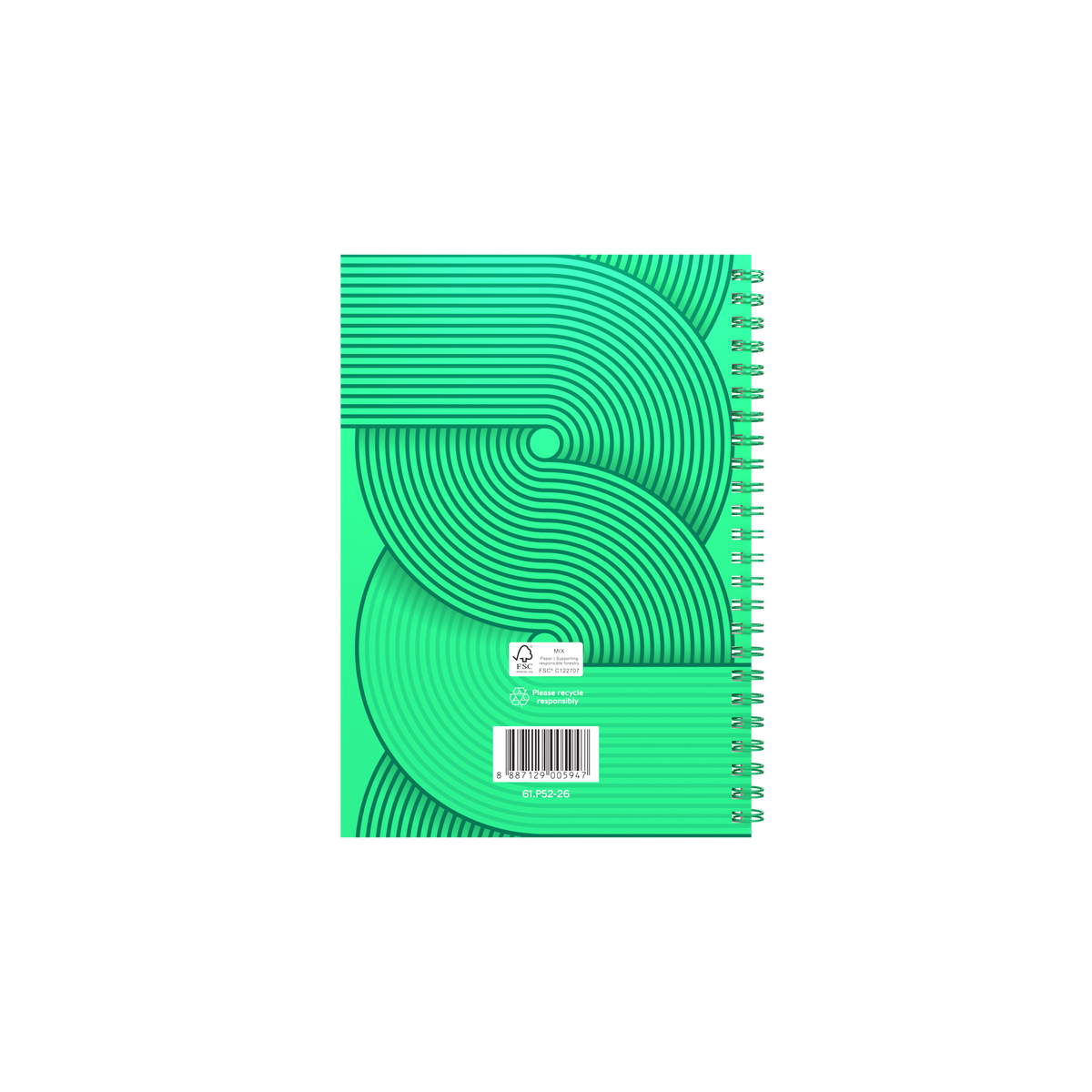 Colplan Calendar Year 2026 Diary/Planner, Week to View (Right) with Notes (Left), A5 Soft Cover