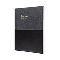 Collins Vanessa - A4 Week to View Any Year Diary - Black